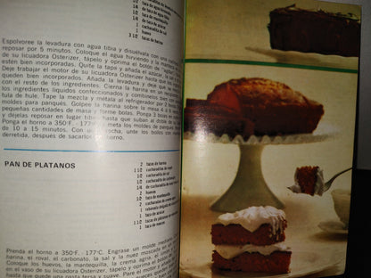 89- Recetario Vintage De Cocina Osterizer - 70'S