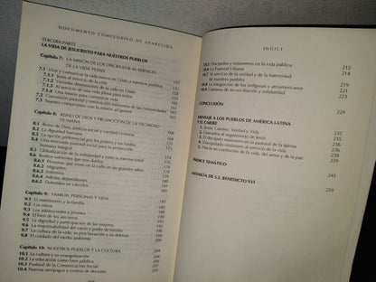 192- Aparecida. Documento Conclusivo. V Conferencia General Del Episcopado Latinoamericano... 2007