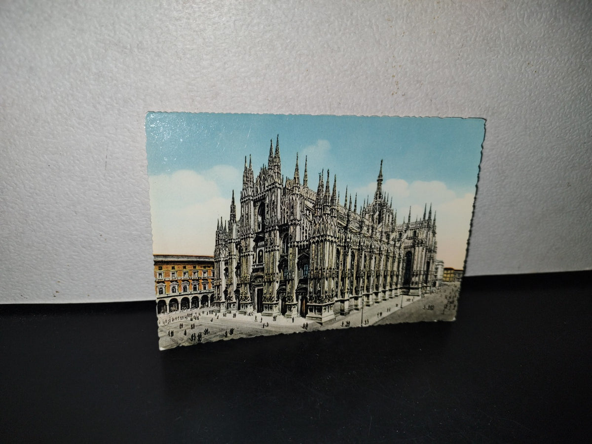 A10C1-2- Tarjeta Postal Catedral De Milán Italia - 70'S
