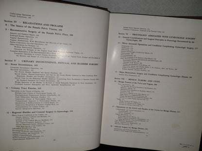 123- Cirugía Ginecológica Y Urología. Gynecologic Surgery And Urology - Thomas L. Ball - The Mosby Company - 1963