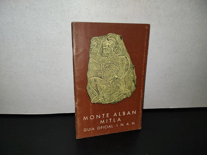 124- Guía Oficial De Monte Albán Mitla - 1969