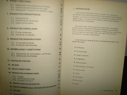 10- Elaboración De Frutas Y Hortalizas. Manuales Para Educación Agropecuaria