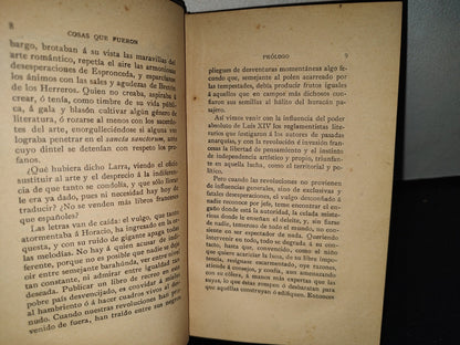 64- Cosas Que Fueron. Cuadros De Costumbres - Pedro A. De Alarcón - 1903