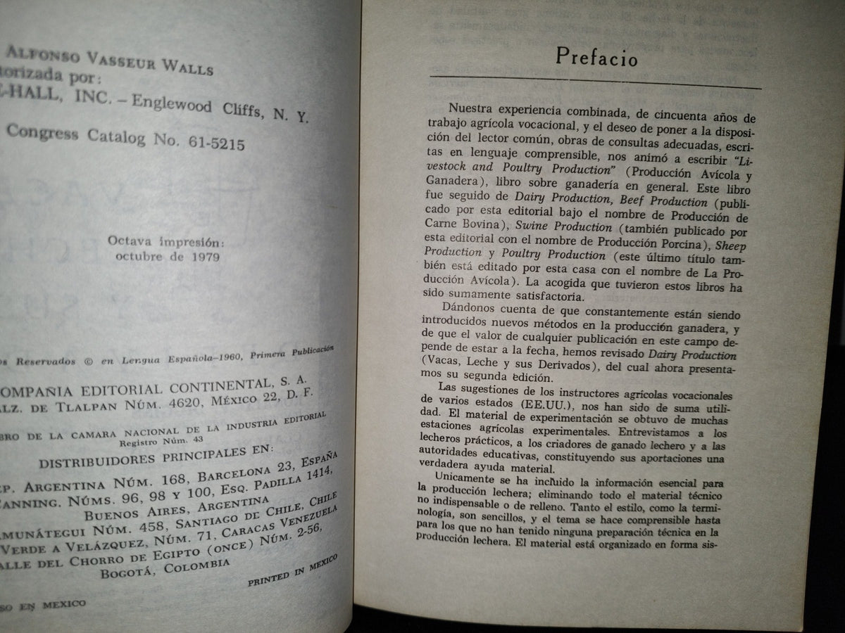 57- Vacas, Leche Y Sus Derivados - Diggins & Bundy - 1979