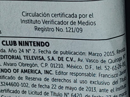 128- Revista Club Nintendo. The Legend Of Zelda. Majora'S Mask 3D - No. 2, Marzo 2015