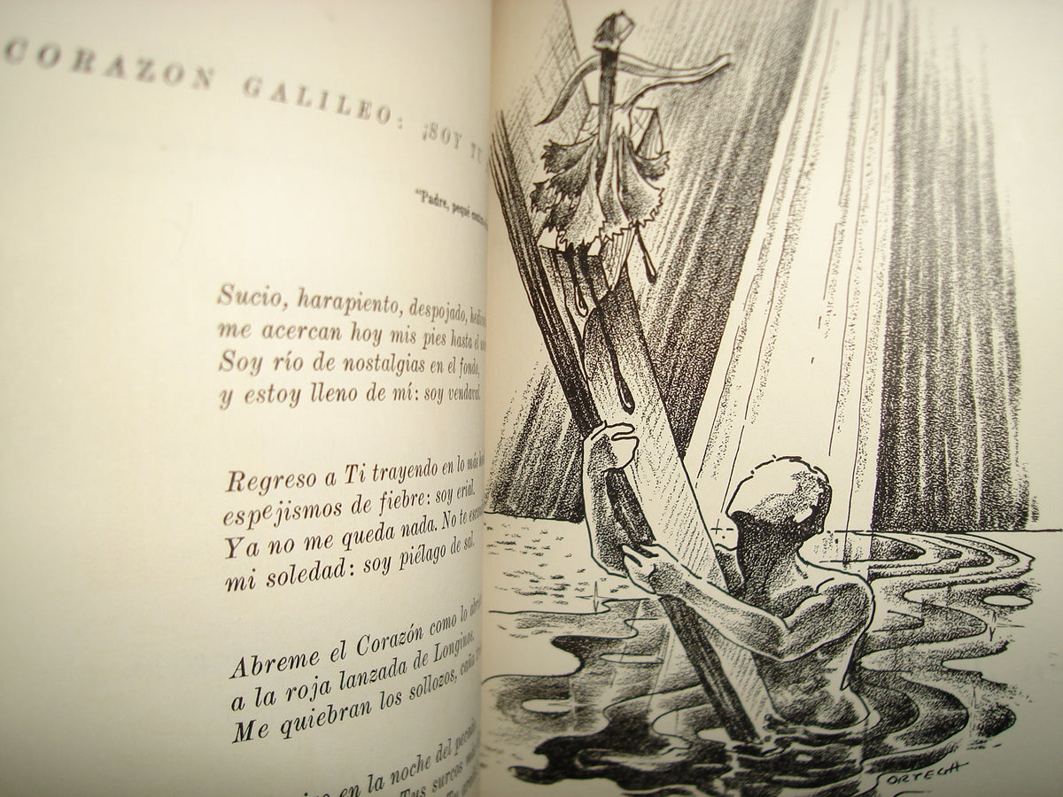 171- Dios En El Silencio. Poesía. Fray Jerónimo Verduzco - 1969 - Firmado