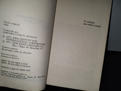 38- 1900 - N. Thomas Di Giovanni - Ediciones Grijalbo S. A. 1977