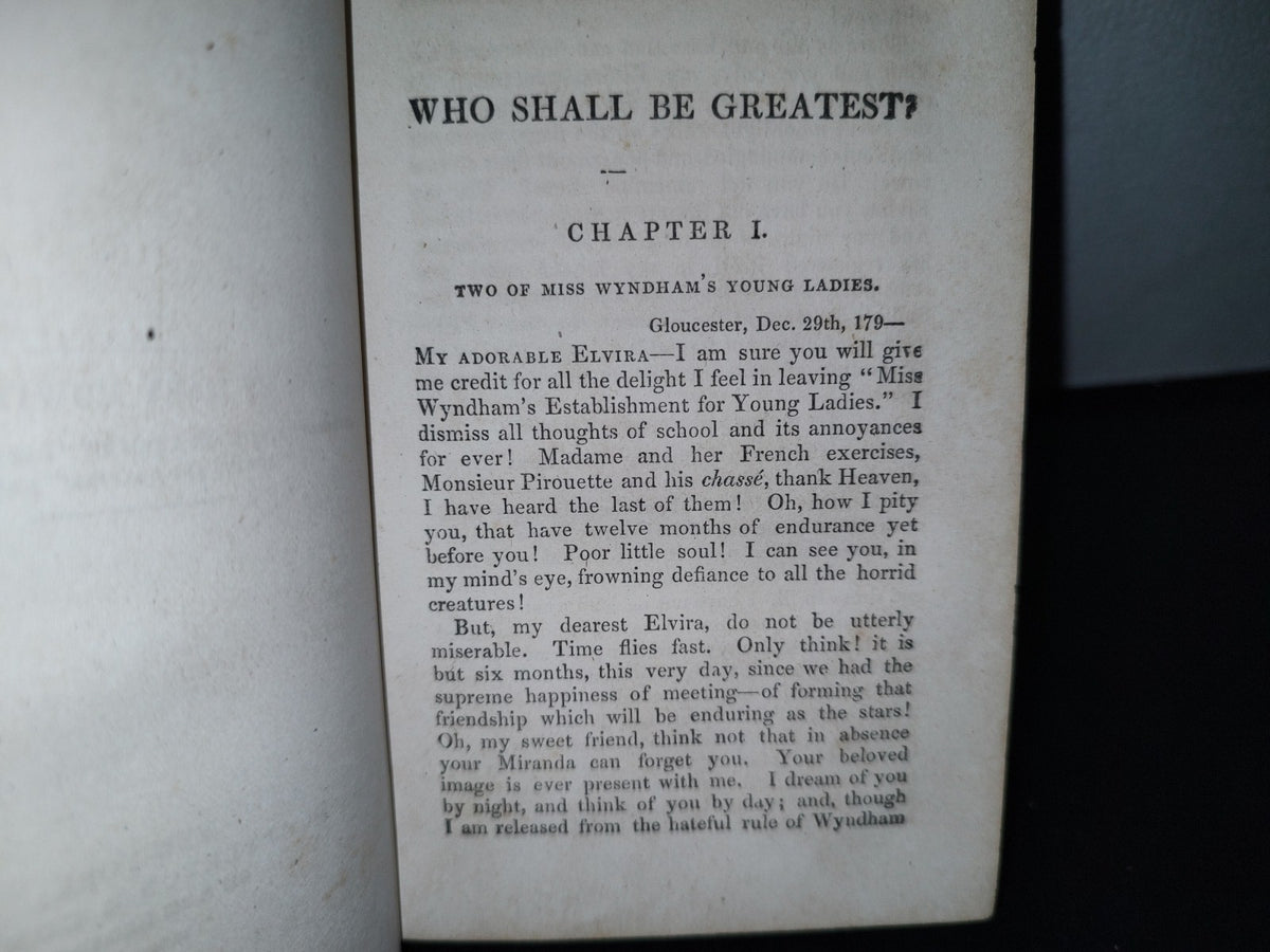 65- Who Shall Be Greatest! - Mary Howitt - New York: D. Appleton & Company, 1857