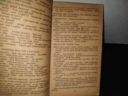 180- Getting Along In Spanish. A Holiday Magazine Language Book - Mario Pei, Eloy Vaquero
