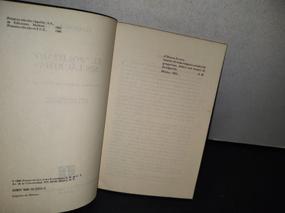 75- El Polifema Sin Lágrimas. La Fábula De Polifemo Y Galatea - Alfonso Reyes - Fondo De Cultura Económica, Primera Edición, 1986