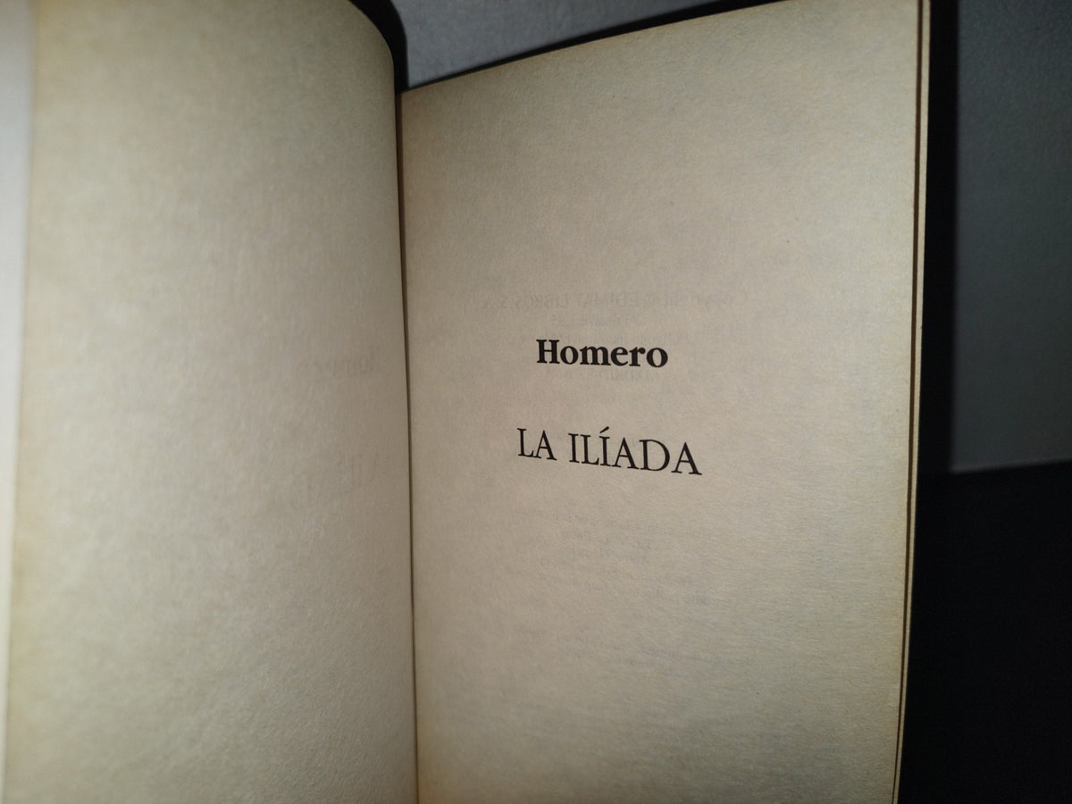 196- La Ilíada. Homero - Edimat Libros, S. A. - 2004