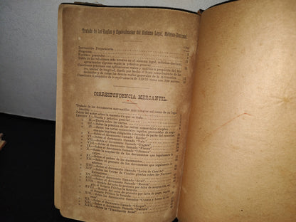 32- Curso Completo De Teórico-Práctico Y Original De Teneduría De Libros Por Partida Doble - 1900