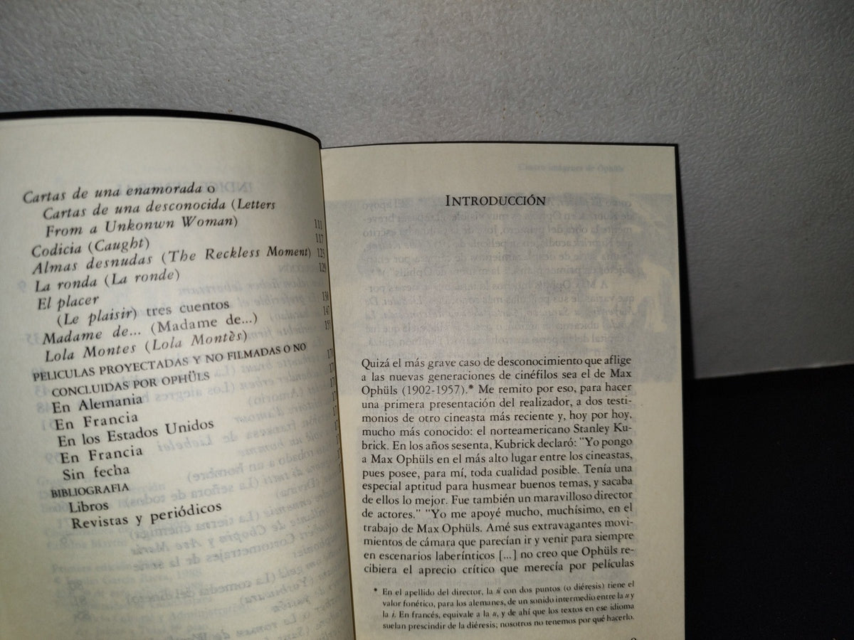 68- Max Ophüls - Emilio García Riera - Universidad De Guadalajara - Primera Edición 1988