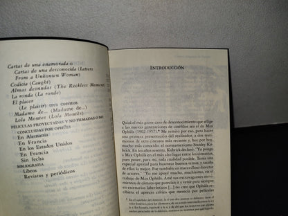 68- Max Ophüls - Emilio García Riera - Universidad De Guadalajara - Primera Edición 1988