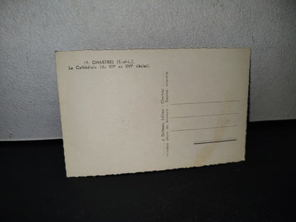 A10C1-2- Tarjeta Postal Catedral De Chartres - 70'S