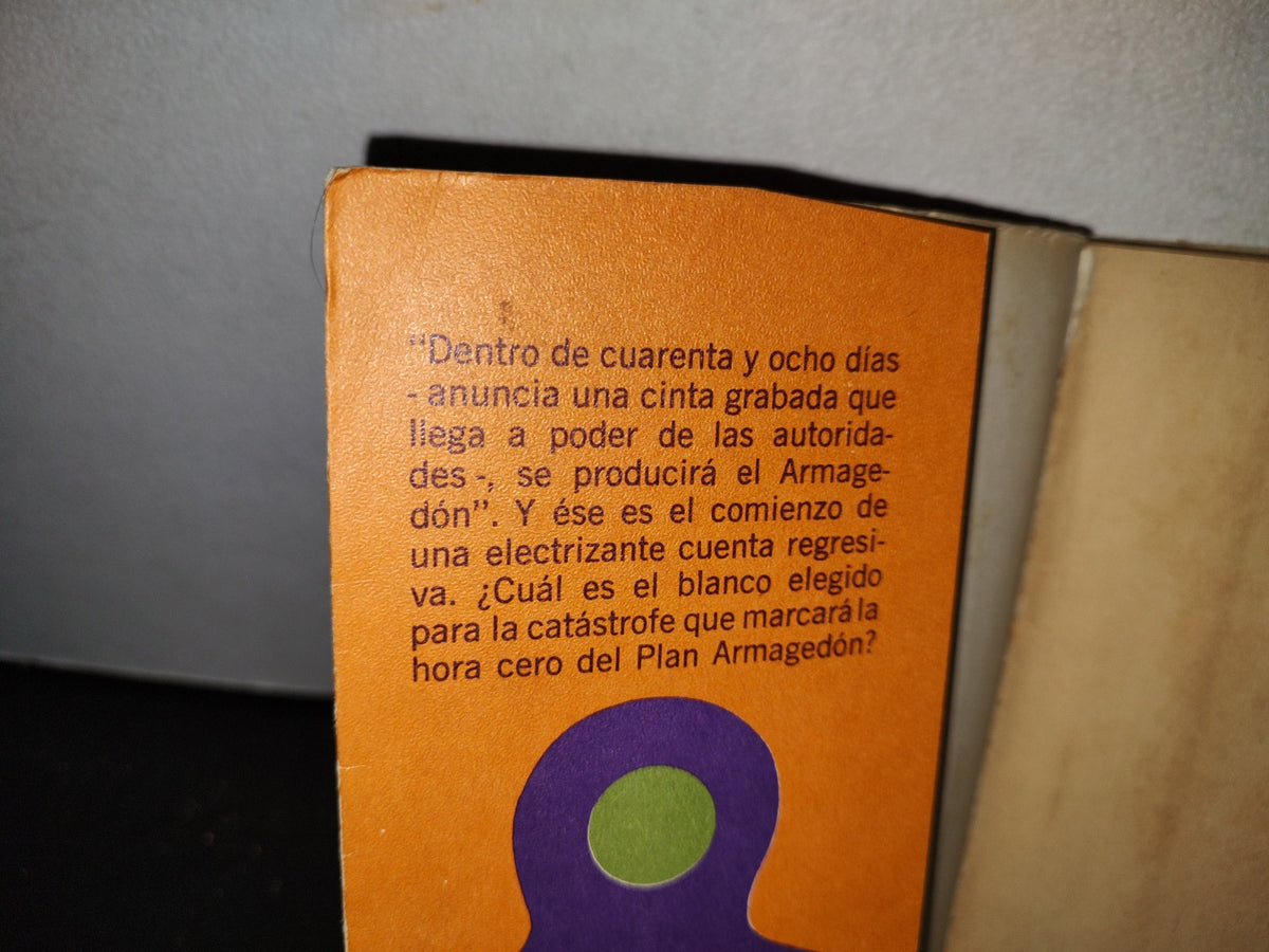 38- El Plan Armagedon - David Lippincott - Primera Edición 1975