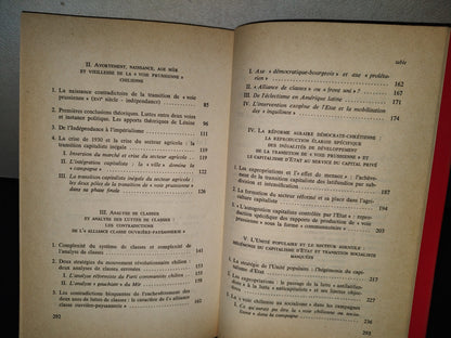 198- ”Voie Chilienne” Au Socialisme Et Luttes Paysannes - Patrick Castex - 1977