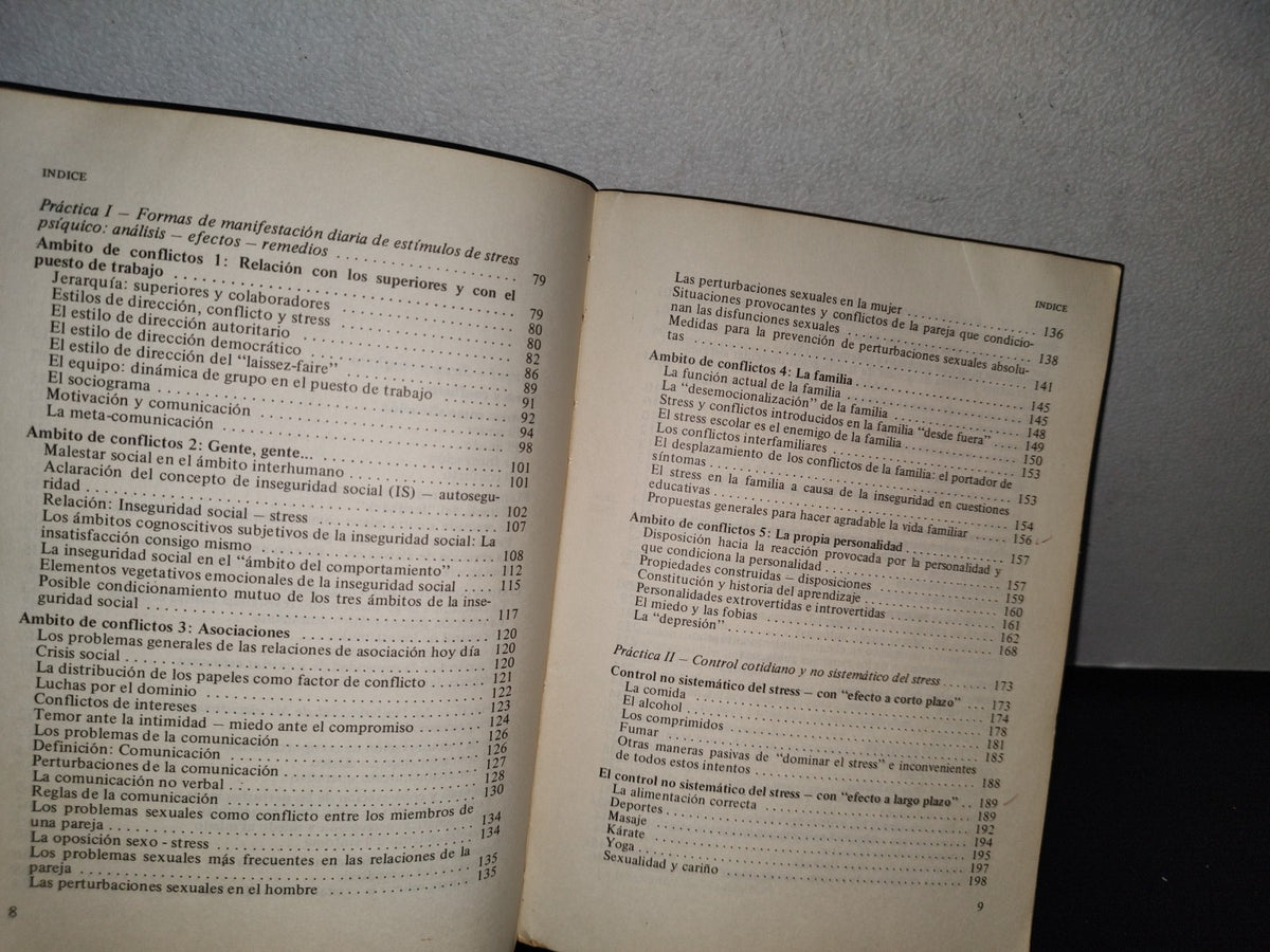 92- Stress Y Conflictos. Métodos De Superación. Entranamiento Psicofisiológico Práctico Para: Directivos, Médicos, Psicólogos, Psiquiatras, Profesores Y Asistentes Sociales - Dr. Günther K. M. Huber - 1980