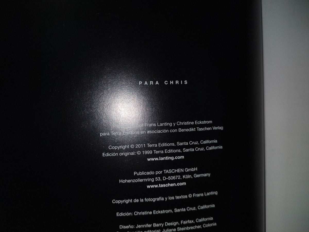 90- Pingüino . Frans Lanting. Editado Por Christine Eckstrom - Taschen - 2011 (Libro Grande)