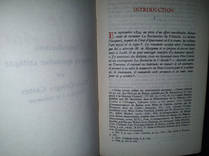 201- Le Père Goriot - H. De Balzac. Éditions Garnier Frères - 1961