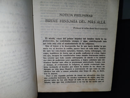 65- El Libro De Los Muertos De Los Antiguos Egipcios, Seguido De El Bardo Thodol. Libro Tibetano De Los Espíritus Del Más Allá - Clásicos Bergua, 1967
