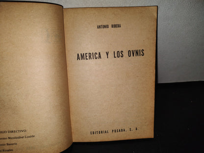 100- América Y Sus Ovnis - Antonio Ribera - Colección Duda Semanal - 1977