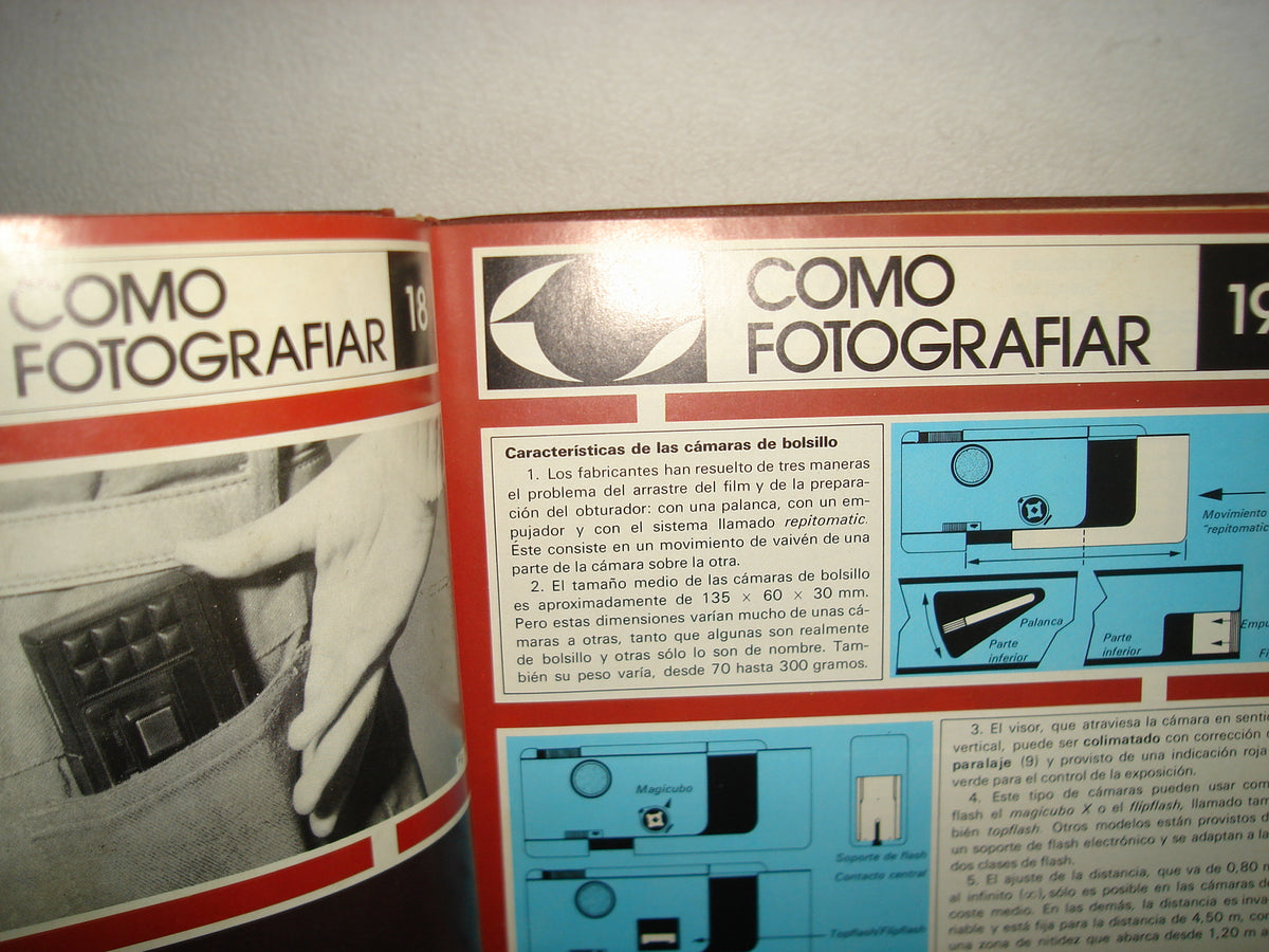 160- Cómo Fotografiar, El Cine Amateur, Mi Laboratorio - 70'S