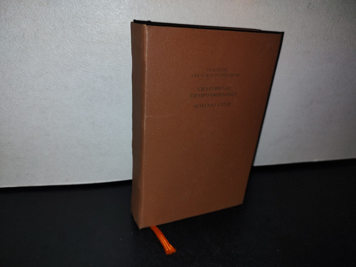 66- Oficio De Lecturas Patrísticas. Ciclo Bienal. Tiempo Ordinario. Semana I A Xvii - Primera Edición 2008