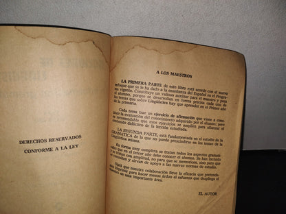96- Nociones De Lingüística E Información Gramatical Para Primaria 3. Año. Martínez Díaz - 1977