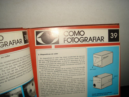 160- Cómo Fotografiar, El Cine Amateur, Mi Laboratorio - 70'S