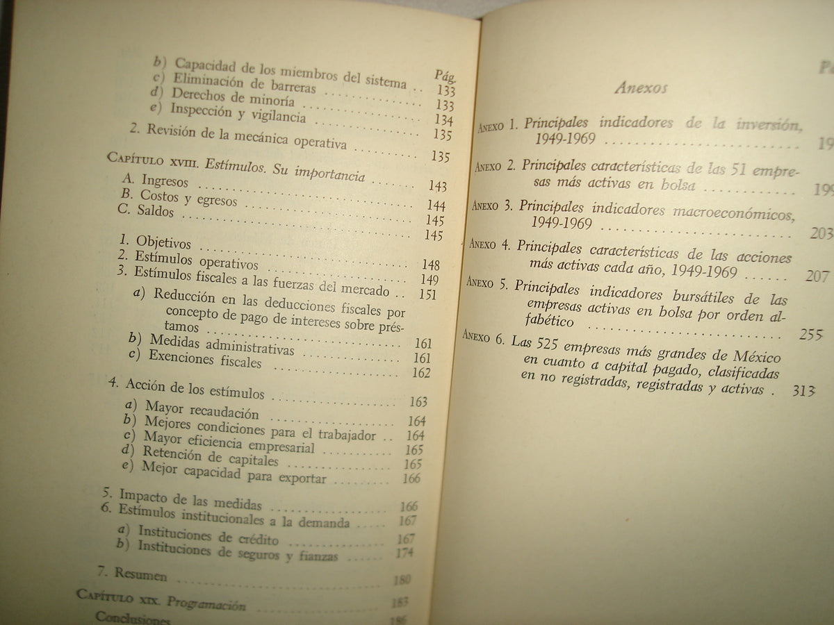 167- El Mercado De Acciones En México - Jorge Caso Bercht - Primera Edición 1971