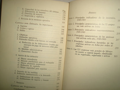 167- El Mercado De Acciones En México - Jorge Caso Bercht - Primera Edición 1971