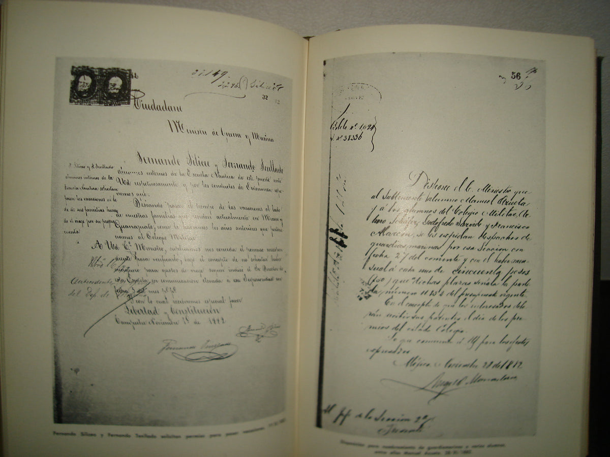 20- Educación Naval En México. Enrique Cárdenas De La Peña - Los 2 Tomos - Secretaría De Marina 1967