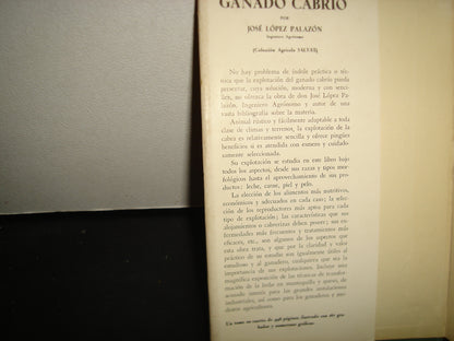 167- Alojamiento Para El Ganado - Santiago Matallana Ventura - Salvat Editores, S. A., 1953