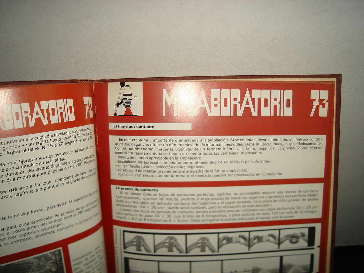 160- Cómo Fotografiar, El Cine Amateur, Mi Laboratorio - 70'S