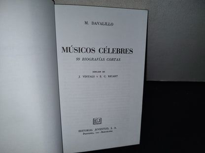 80- 99 Biografías Cortas De Músicos Célebres - M. Davalillo
