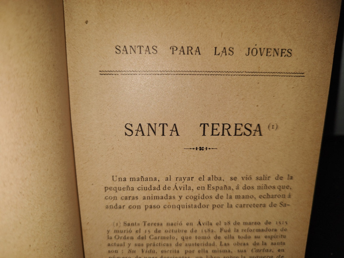 65- Santas Para Las Jóvenes - Monseñor Henry Bolo - 1905