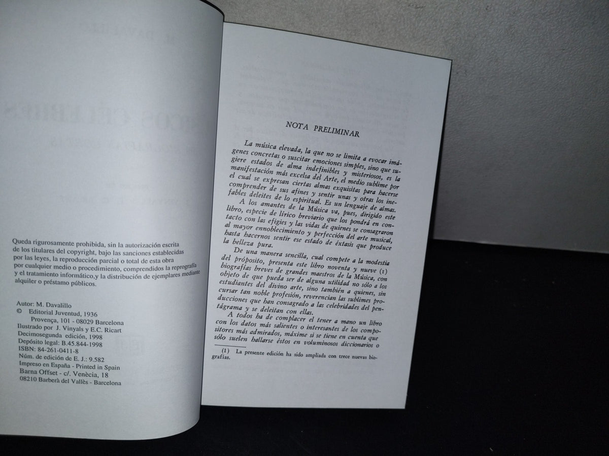 80- 99 Biografías Cortas De Músicos Célebres - M. Davalillo