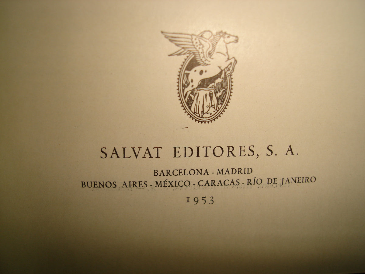167- Alojamiento Para El Ganado - Santiago Matallana Ventura - Salvat Editores, S. A., 1953