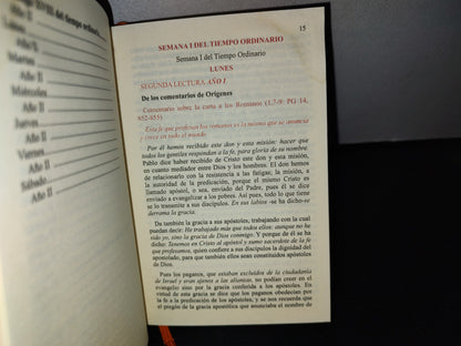 66- Oficio De Lecturas Patrísticas. Ciclo Bienal. Tiempo Ordinario. Semana I A Xvii - Primera Edición 2008