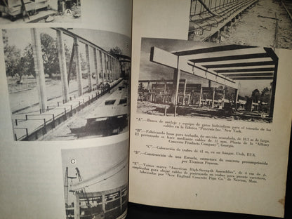 85- Manufacturas De Concreto Precomprimido 1960. Federico Barona De La O