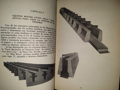 85- Manufacturas De Concreto Precomprimido 1960. Federico Barona De La O