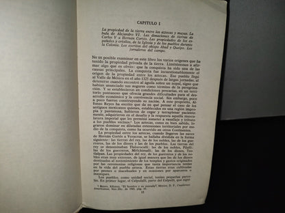 195- Vida Y Pensamiento De México. El Agrarismo Mexicano Y La Reforma Agraria. Exposición Y Crítica - Jesús Silva Herzog - Fondo De Cultura Económica, 1964