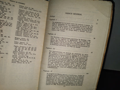195- Vida Y Pensamiento De México. El Agrarismo Mexicano Y La Reforma Agraria. Exposición Y Crítica - Jesús Silva Herzog - Fondo De Cultura Económica, 1964