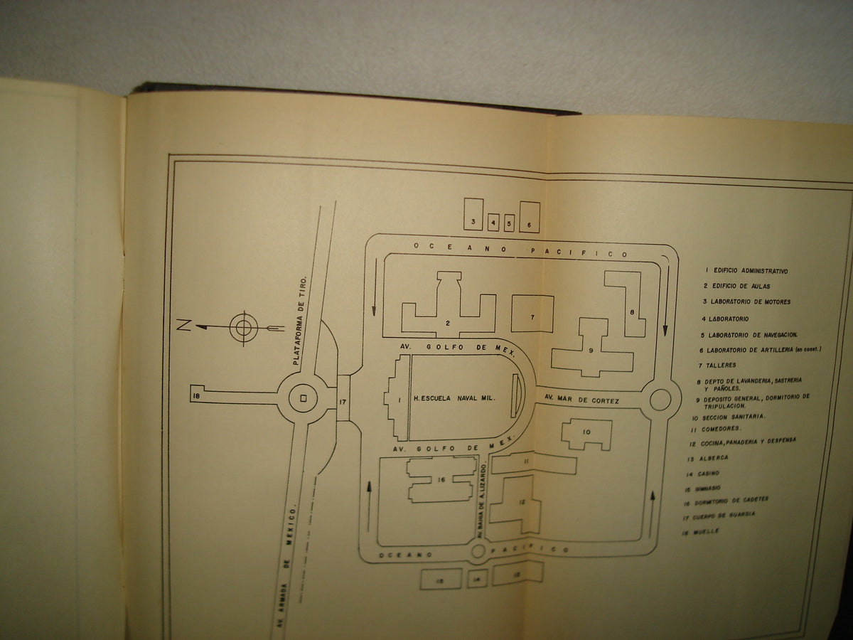 20- Educación Naval En México. Enrique Cárdenas De La Peña - Los 2 Tomos - Secretaría De Marina 1967