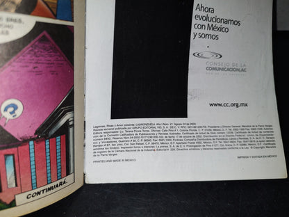 179- Lo Mejor De Lágrimas Y Risas Presenta Ladronzuela. No. 21, Agosto 2003