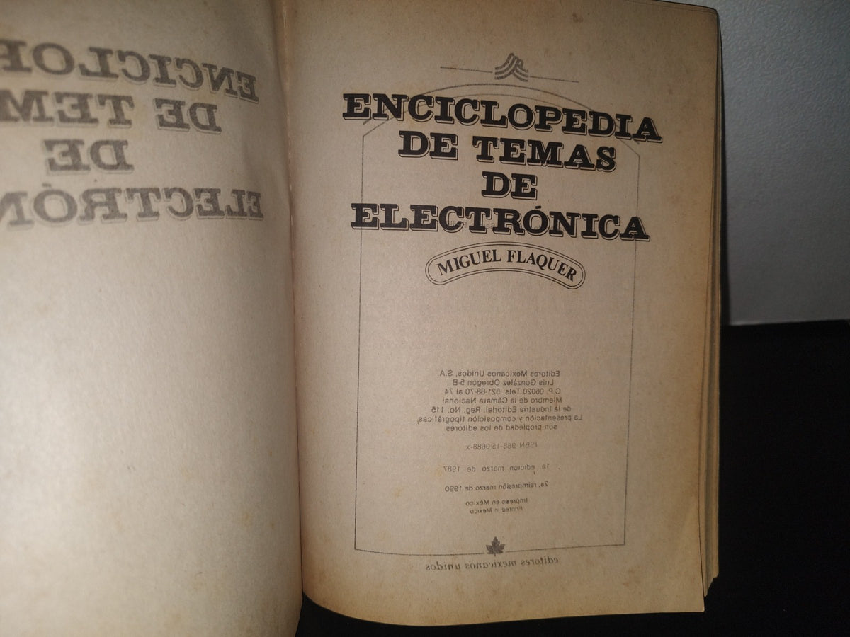 96- Enciclopedia De Temas De Electrónica - Miguel Flaquer