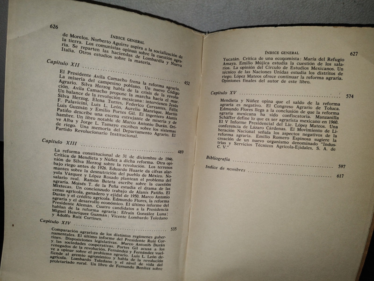 195- Vida Y Pensamiento De México. El Agrarismo Mexicano Y La Reforma Agraria. Exposición Y Crítica - Jesús Silva Herzog - Fondo De Cultura Económica, 1964