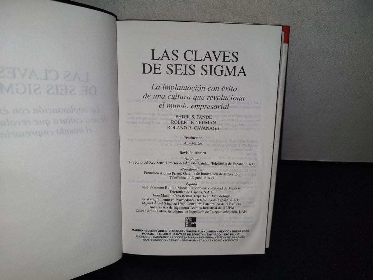118- Las Claves De Seis Sigma - Peter S. Pande
