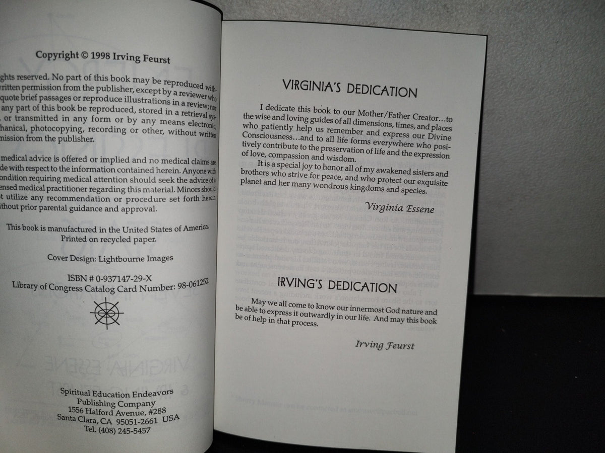 153- Energy Blessings From The Stars. Seven Initiations - Virginia Essene & Irving Feurst - 1998